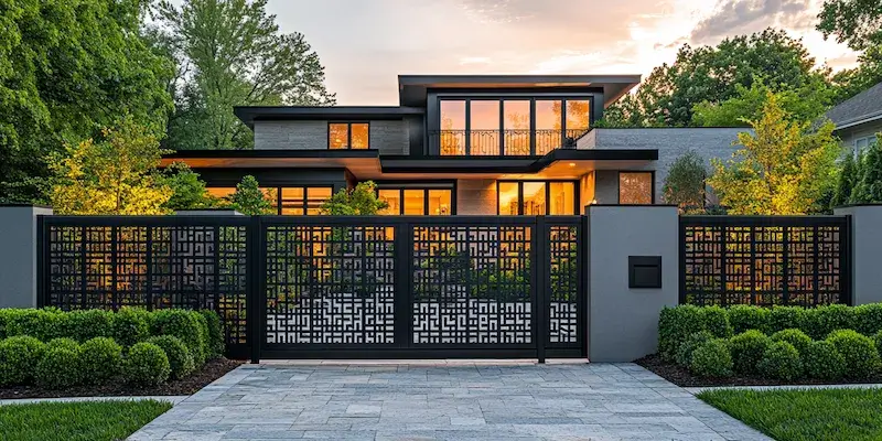 Aluminiumzaun aus Polen