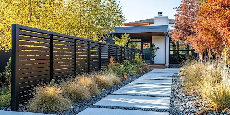 Gartenzaun Metall Polen