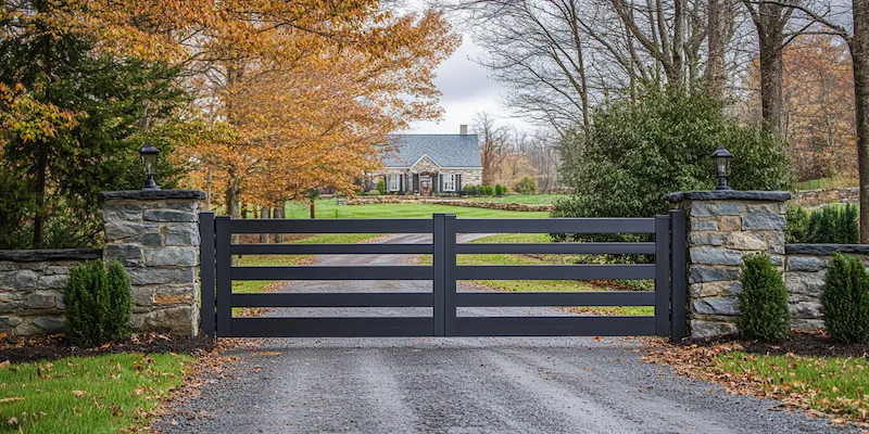 Aluminium Sichtschutzzaun aus Polen