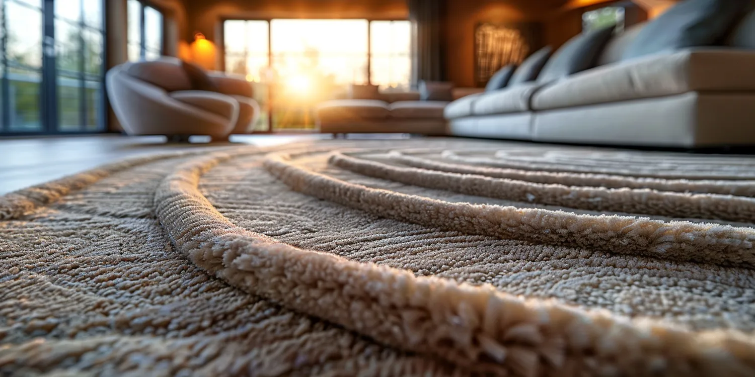 Wszechobecne plamy na wykładzinie biurowej